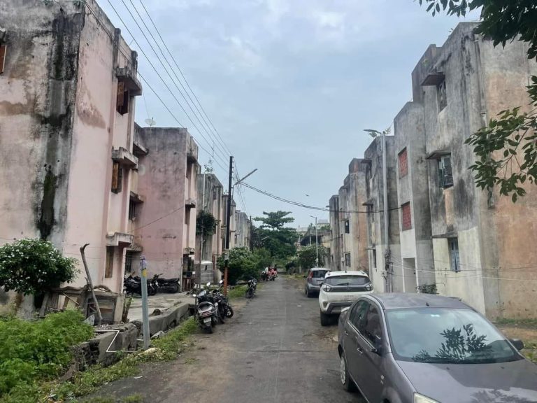 आजची नांदेड स्नेहनगर पोलीस वसाहत..