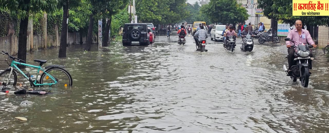 पावसाने पुन्हा एकदा जोर धरला