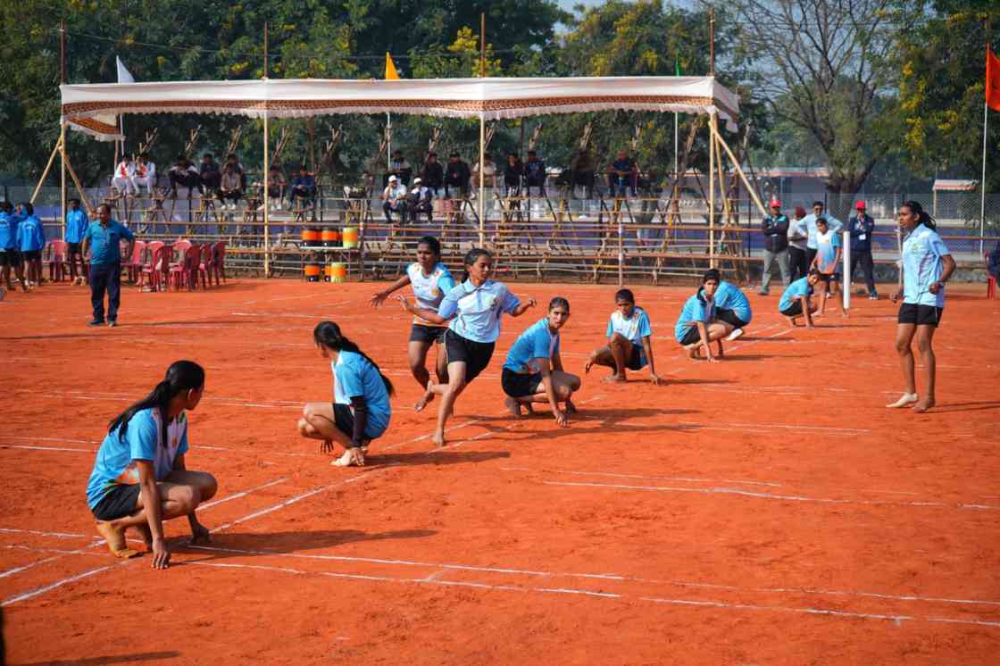 क्रीडा महोत्सव : दुसऱ्या सत्रातील खो-खो स्पर्धांना उत्साहाचा शिखर