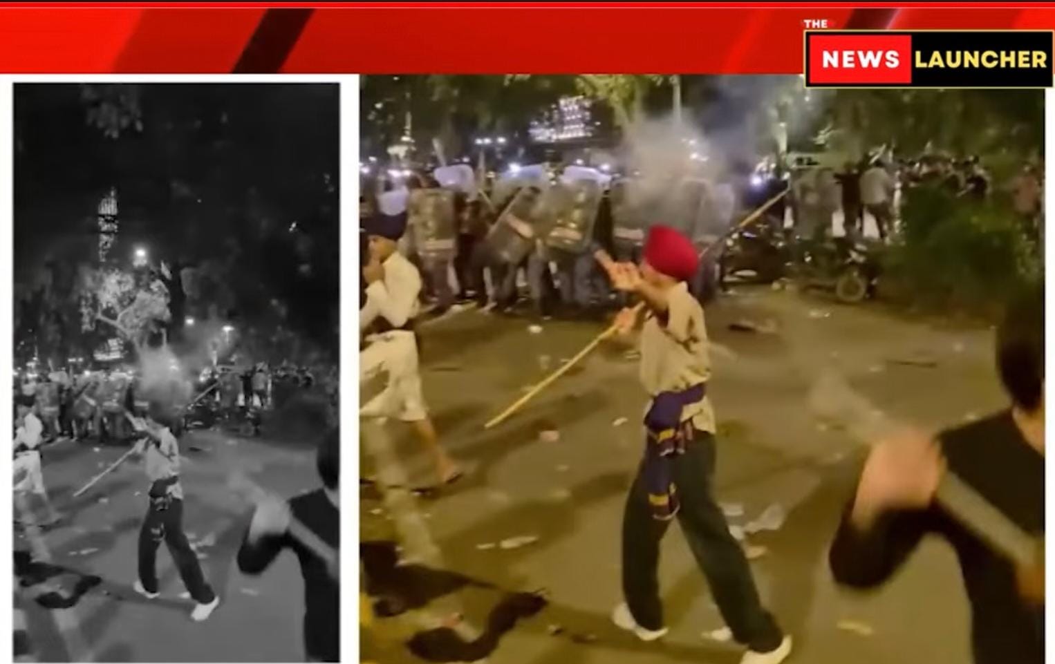 खाकी वर्दी, लाठ्या आणि स्क्रिप्टेड हिंसाचार? जंतरमंतरवरील थराराचा पर्दाफाश!