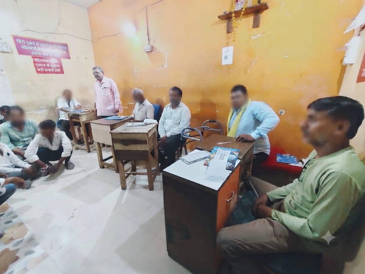 परभणीतील मटका बुकींवर पोलिसांचा छापा; १२ जणांवर कारवाई;दोन ठिकाणी धाडीत ७५ हजार ५६० रुपयांचा मुद्देमाल जप्त