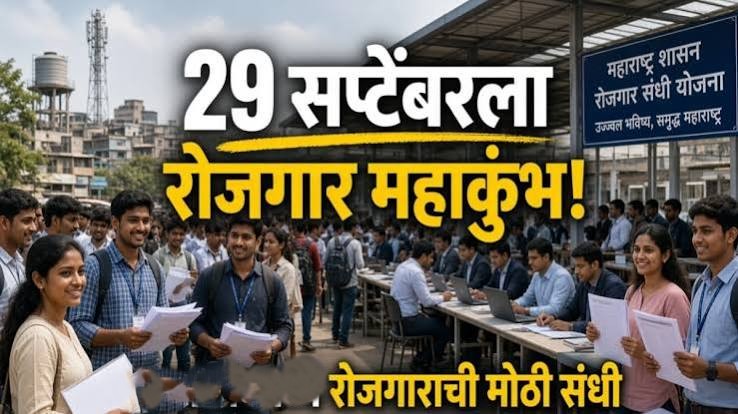 रोजगार महाकुंभांतर्गत 29 सप्टेंबर रोजी राज्यभर 500 रोजगार मेळावे;नांदेडच्या युवक-युवतींनी मोठ्या संख्येने सहभागी होण्याचे आवाहन
