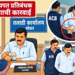 ५ हजारांची लाच स्वीकारणारा तलाठी जेरबंद 