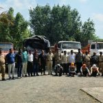इतवारा पोलिसांची अवैध वाळू माफियांविरुद्ध धडक कारवाई; दोन टिप्पर व टेम्पोसह १० लाख ६५ हजारांचा मुद्देमाल जप्त