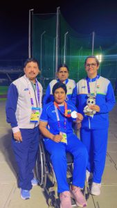 एशियन पॅरा गेम्स् स्पर्धेत भाग्यश्री जाधव यांनी रौप्य पदकावर कोरले भारताचे नाव:महाराष्ट्राच्या लेकीने नवरात्रौत्सव काळात दुसऱ्यांदा मारली बाजी
