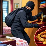 नांदेडच्या तथागत नगरात घरफोडी; ६० हजारांचे सोन्याचे दागिने लंपास