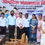 राष्ट्रीय जंतनाशक मोहिमेचे मालेगाव जिल्हा परिषद शाळेत उद्घाटन