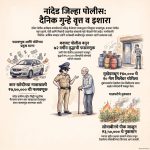मुखेडमध्ये दुकानासमोरील १० गॅस सिलेंडरची चोरी; ४० हजारांचा मुद्देमाल लांबवला